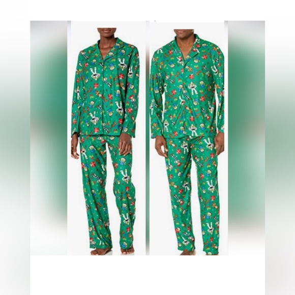Disney Toy Story 4 unisex holiday Christmas festive pajamas size L - Picture 3 of 4